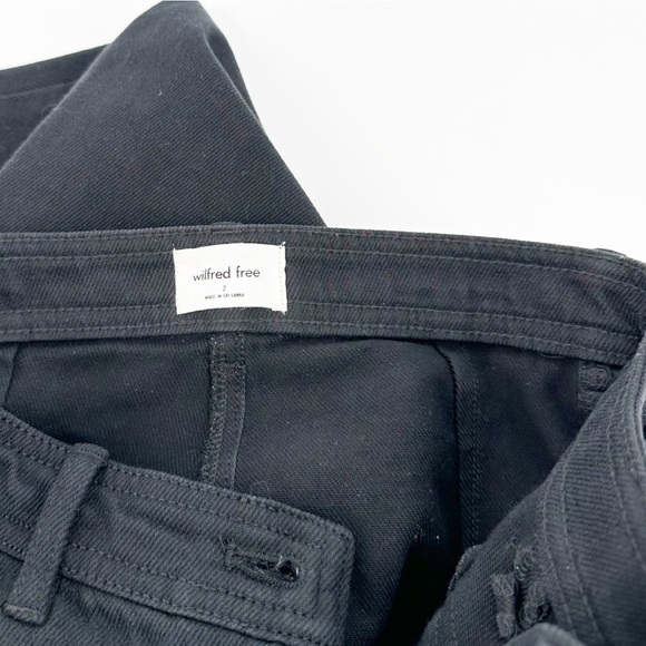 Aritzia Wilfred Free Modern Utility Pant Size 24 Black - Picture 3 of 9